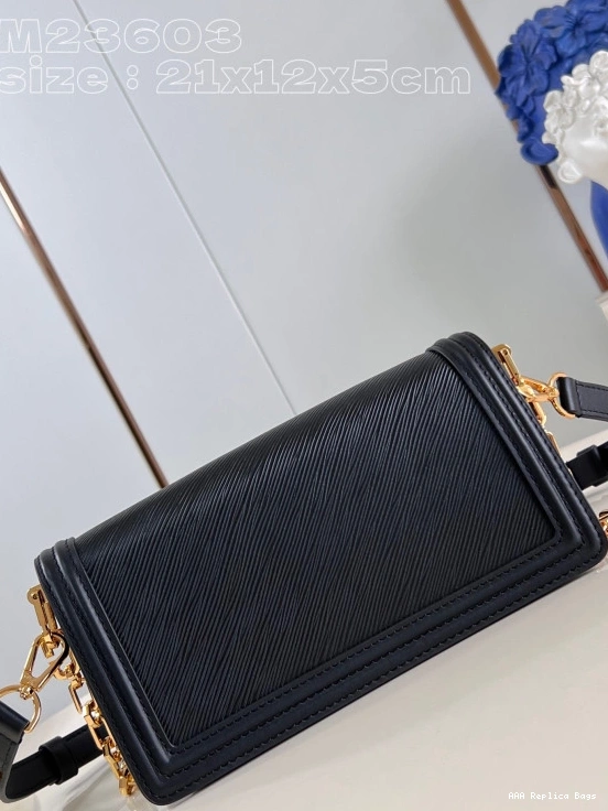 Aaa replica bags DAUPHINE East LOUIS VUITTON West-21*12*5CM 0804